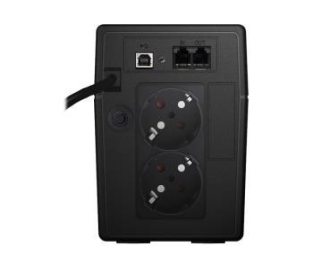 Power Walker LINE-INTERACTIVE (650VA/360W, 2x Schuko, LCD, AVR) - 173982 - zdjęcie 2
